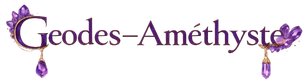 Logo Geodes-Amethyste.fr géodes améthyste et pierres naturelles